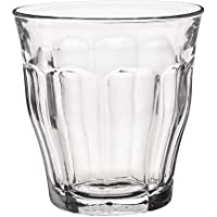 Duralex 1027AB - 6 vasos de agua- 250 ml- Templado- Transparente